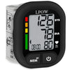 LPOW Wrist Blood Pressure Monitor for Home Use, 2 x 99 memory storage Large LCD Display, 1 Carrying Case